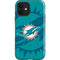 NFL Miami Dolphins Double Vision iPhone 12 Impact Case