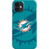 NFL Miami Dolphins Double Vision iPhone 12 Mini Lite Case