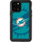NFL Miami Dolphins Double Vision iPhone 12 Pro Waterproof Case