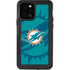 NFL Miami Dolphins Double Vision iPhone 12 Pro Waterproof Case