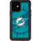 NFL Miami Dolphins Double Vision iPhone 12 Waterproof Case