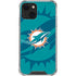 NFL Miami Dolphins Double Vision iPhone 13 Mini Clear Case