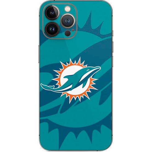 NFL Miami Dolphins Double Vision iPhone 13 Pro Max Skin