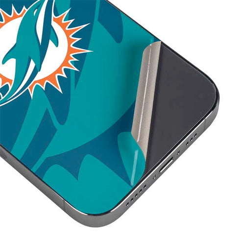 NFL Miami Dolphins Double Vision iPhone 13 Pro Max Skin