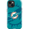 NFL Miami Dolphins Double Vision iPhone 15 Plus Impact Case