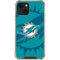 NFL Miami Dolphins Double Vision iPhone 15 Plus Clear Case