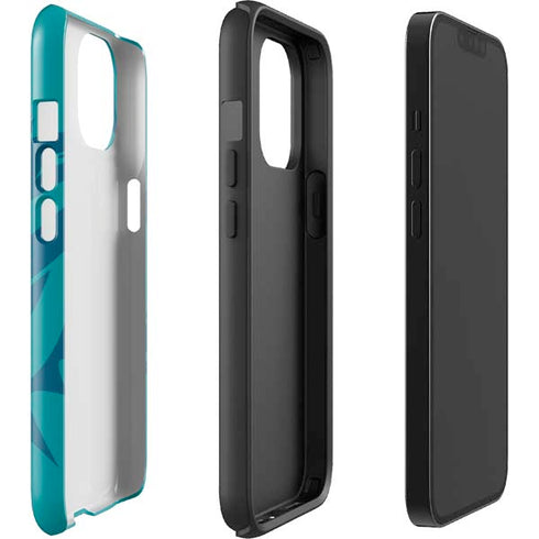 NFL Miami Dolphins Double Vision iPhone 15 Impact Case
