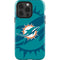 NFL Miami Dolphins Double Vision iPhone 14 Pro Impact Case