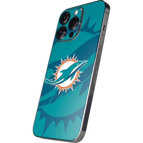 NFL Miami Dolphins Double Vision iPhone 14 Pro Max Skin
