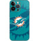 NFL Miami Dolphins Double Vision iPhone 14 Pro Skin