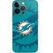 NFL Miami Dolphins Double Vision iPhone 15 Pro Skin