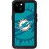 NFL Miami Dolphins Double Vision iPhone 15 Plus Waterproof Case