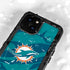 NFL Miami Dolphins Double Vision iPhone 15 Waterproof Case