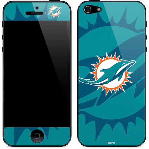 NFL Miami Dolphins Double Vision iPhone 5/5s/5SE Skin