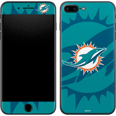 NFL Miami Dolphins Double Vision iPhone 8 Plus Skin