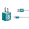 NFL Miami Dolphins Double Vision iPhone Charger (5W USB) Skin