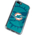 NFL Miami Dolphins Double Vision iPhone SE (2nd & 3rd Gen) Clear Case