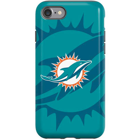 NFL Miami Dolphins Double Vision iPhone SE (2nd & 3rd Gen) Pro Case