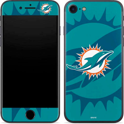 NFL Miami Dolphins Double Vision iPhone SE (2nd & 3rd Gen) Skin