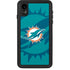 NFL Miami Dolphins Double Vision iPhone XR Waterproof Case