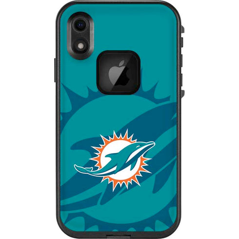 NFL Miami Dolphins Double Vision LifeProof Fre iPhone Skin