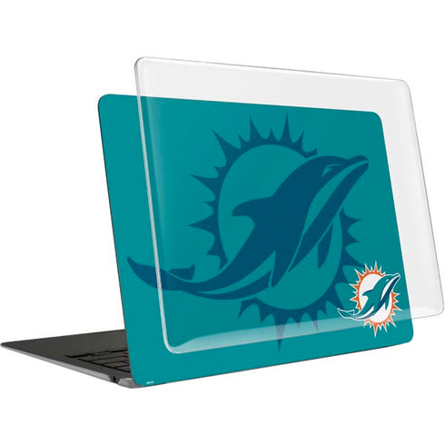 NFL Miami Dolphins Double Vision MacBook Air 13in M1 (2021) Case plus Skin