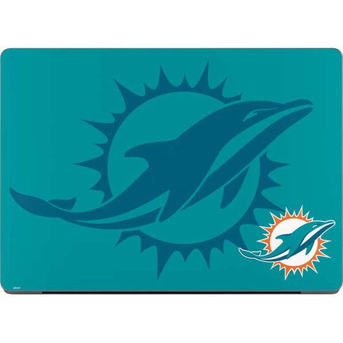 NFL Miami Dolphins Double Vision MacBook Pro 14in (2021-24) Skin