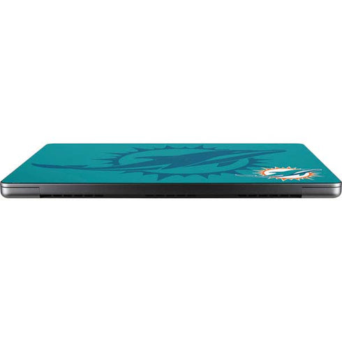 NFL Miami Dolphins Double Vision MacBook Pro 14in (2021-24) Skin