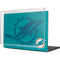 NFL Miami Dolphins Double Vision MacBook Pro 16in (2021-25) Case plus Skin