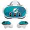 NFL Miami Dolphins Double Vision Meta Quest 3 Skin