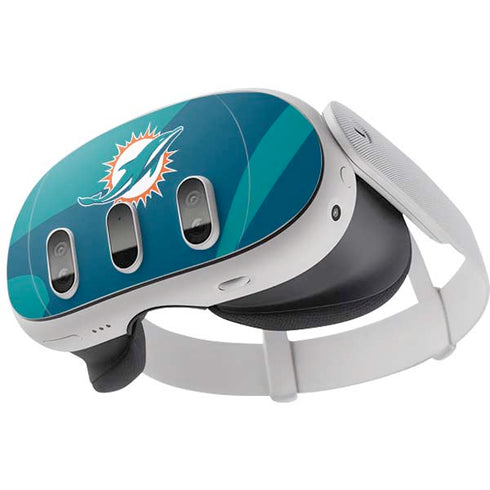 NFL Miami Dolphins Double Vision Meta Quest 3 Skin