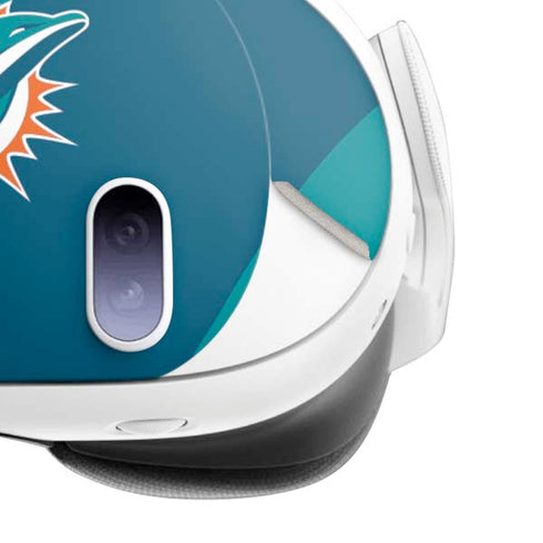 NFL Miami Dolphins Double Vision Meta Quest 3 Skin