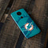 NFL Miami Dolphins Double Vision Moto E5 Plus Skin