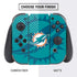 NFL Miami Dolphins Double Vision Nintendo Switch Bundle Skin