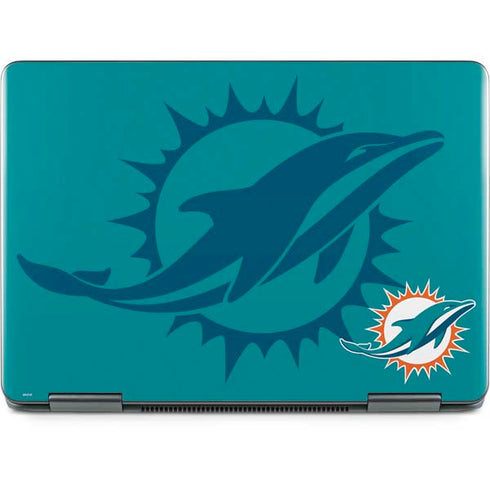 NFL Miami Dolphins Double Vision Notebook 9 Pro 13in (2017) Skin