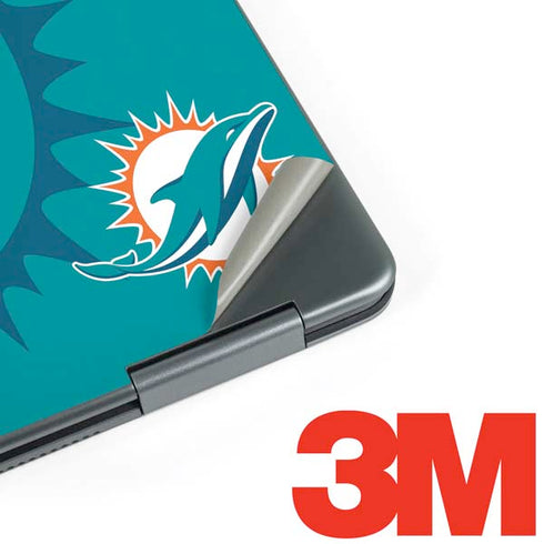 NFL Miami Dolphins Double Vision Notebook 9 Pro 13in (2017) Skin