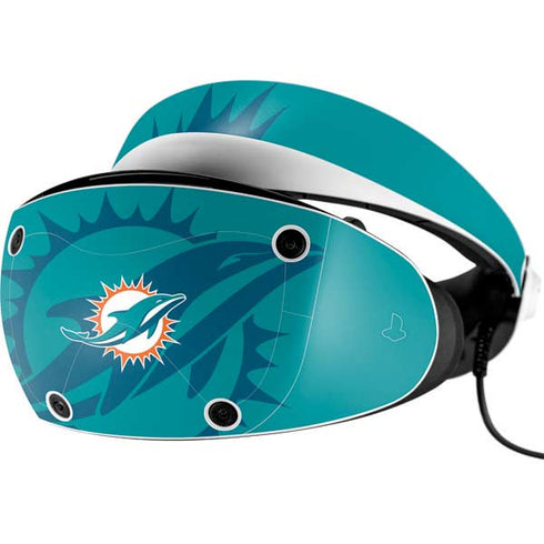 NFL Miami Dolphins Double Vision PlayStation VR2 Skin