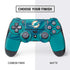 NFL Miami Dolphins Double Vision PS4 Controller Skin