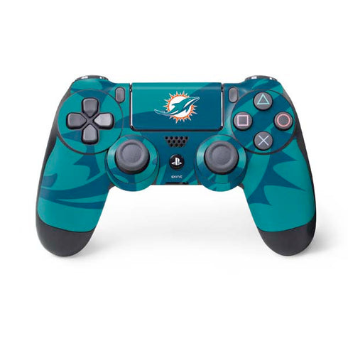 NFL Miami Dolphins Double Vision PS4 Controller Skin