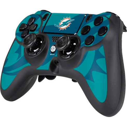 NFL Miami Dolphins Double Vision PS4/PC SCUF Impact Controller Skin
