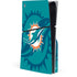 NFL Miami Dolphins Double Vision PS5 Slim Disk Console Skin