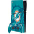 NFL Miami Dolphins Double Vision PS5 Slim Digital Edition Bundle Skin