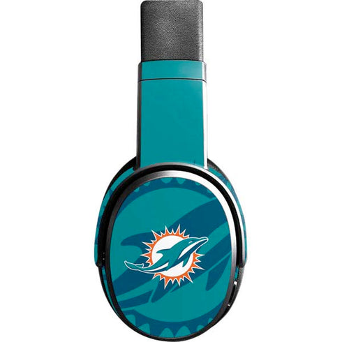 NFL Miami Dolphins Double Vision Skullcandy Crusher Wireless Skin