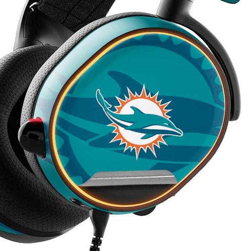 NFL Miami Dolphins Double Vision SteelSeries Arctis 5 Skin