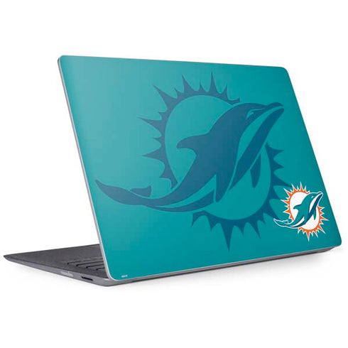 NFL Miami Dolphins Double Vision Surface Laptop 2 Skin