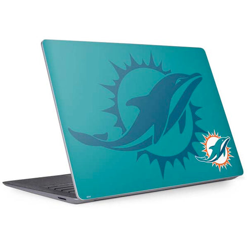 NFL Miami Dolphins Double Vision Surface Laptop 3 13.5in Skin