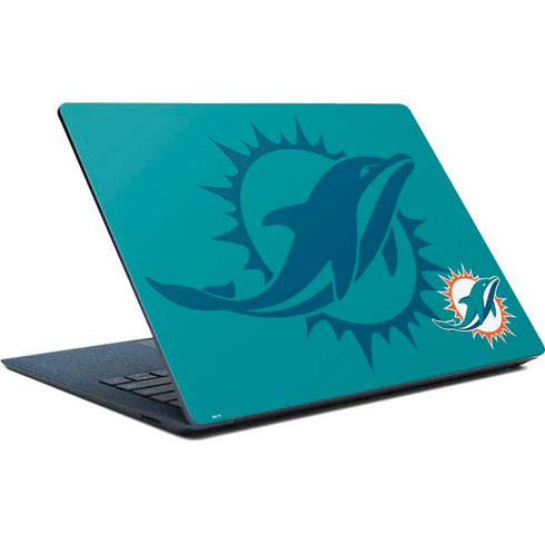 NFL Miami Dolphins Double Vision Surface Laptop Skin