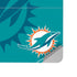 NFL Miami Dolphins Double Vision Surface Laptop Studio Skin