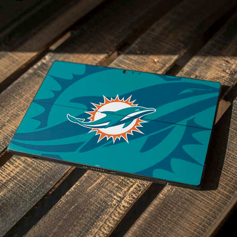 NFL Miami Dolphins Double Vision Surface Pro 6 Skin