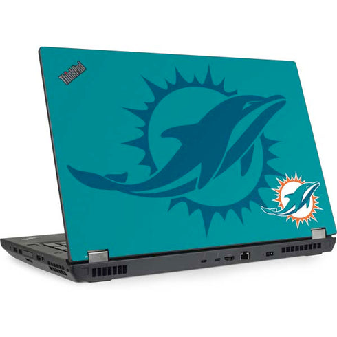 NFL Miami Dolphins Double Vision Lenovo ThinkPad Skin